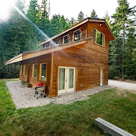 Cedar Cabin Near Silverwood Spirit Lake Exterior photo